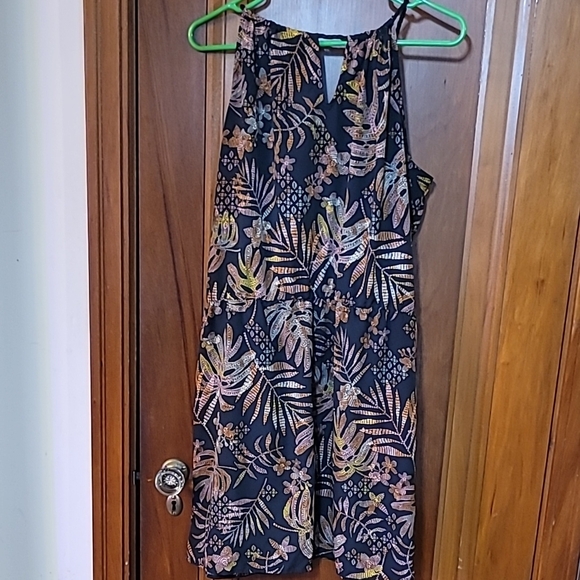 A New Day Black Floral Romper - Picture 4 of 4